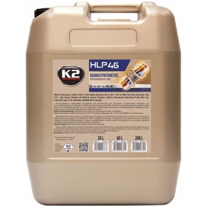 K2 HLP 46 ХИДРАВЛИЧНО МАСЛО 20L