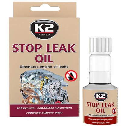 K2 TURBO STOP LEAK OIL  добавка двигатели/трансмисии   50мл