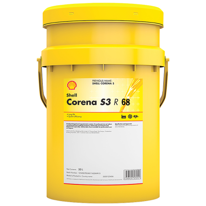 Shell Corena S3 R 68     20л